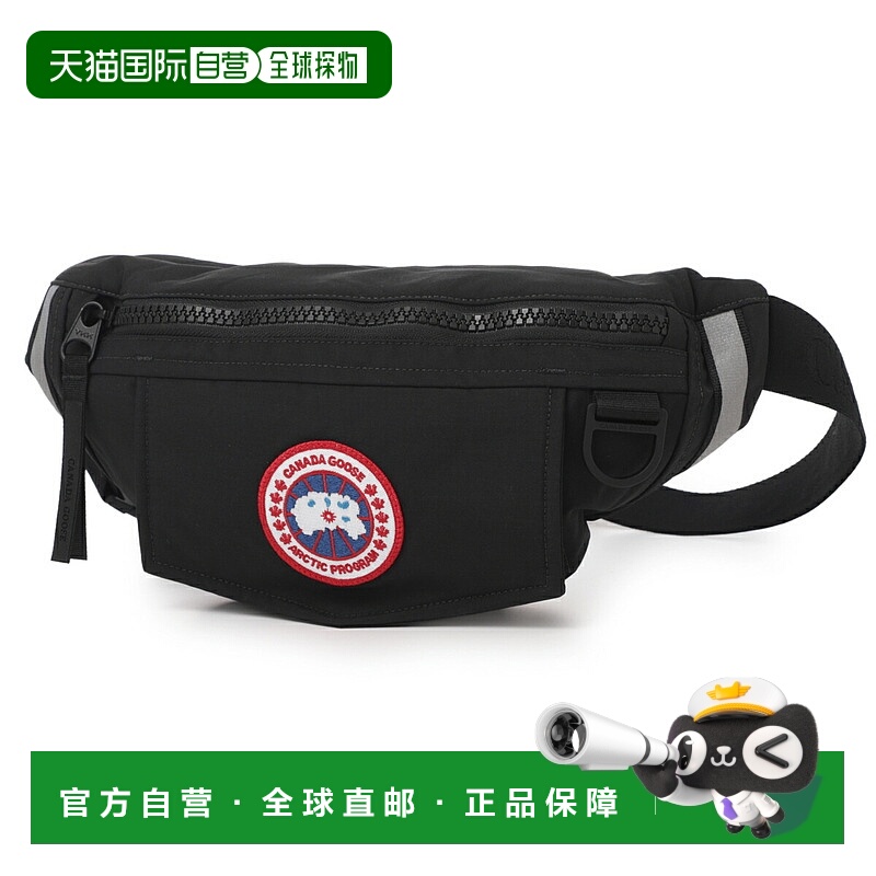 日本直邮Canada Goose 男士黑色腰包 (8833u 61) - 身体包/腰包 [