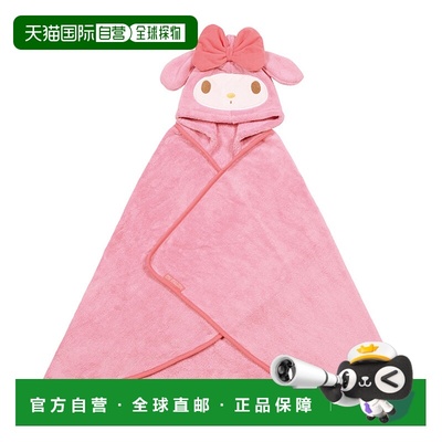 日本直邮My Melody 吸水速干连帽浴披风 BPO1游泳