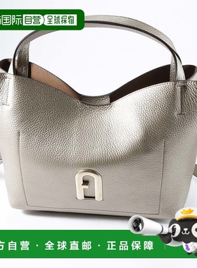 日本直邮FURLA 手提包 PRIMULA S TOTE 带 SD/灰褐色金属 WB00507