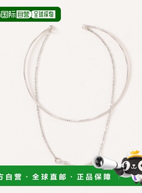 1h可退 日本直邮欧州航路 女士星座主题捷克水晶双层手链 银色 LK