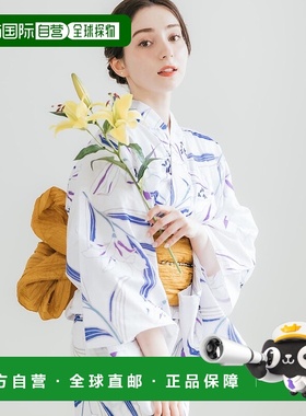 日本直邮Rocky Monroe 女士浴衣两件套装 纯棉花柄复古可爱宽松尺