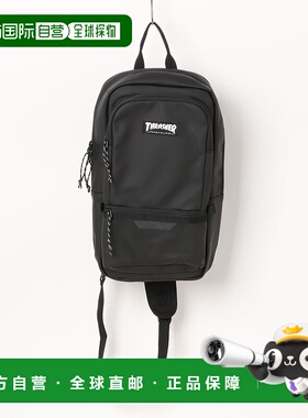 1h可退 日本直邮THRASHER 男女通用单肩斜挎包 Sling Bag THR324