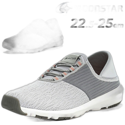 日本直邮Moonstar减震抗菌防臭女鞋女士休闲步行鞋 SPLT-AML105