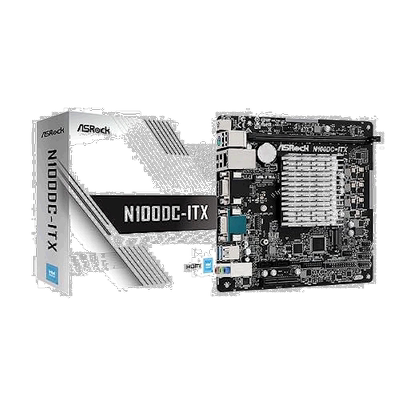【日本直邮】Asrock华擎 无风扇主板 板载Intel CPU N100 N100DC-