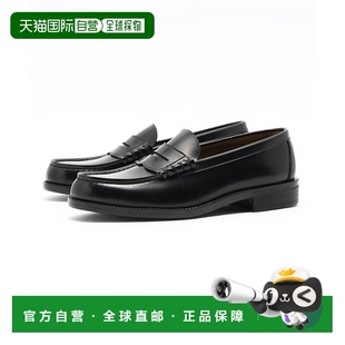 1h可退 日本直邮HARUTA 男女同款 轻便 loafers 罗马数字设计 黑