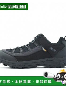 日本直邮TIGORA 宽版透湿防水徒步鞋 LO M BK TR 7F-1014 BK 男士