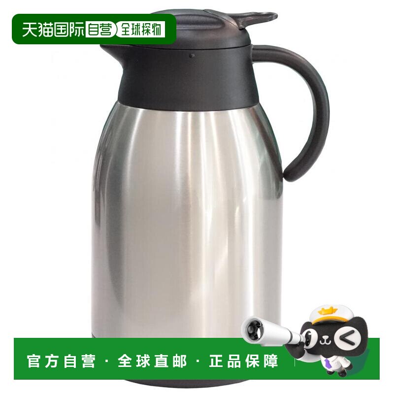 【日本直邮】pearl metal珍珠金属桌面保温壶不锈钢2L H-6313
