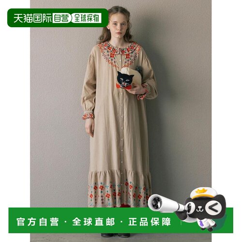日本直邮TSUHARU by Samansa Mos2 女士 全棉刺绣【付后1h可退】
