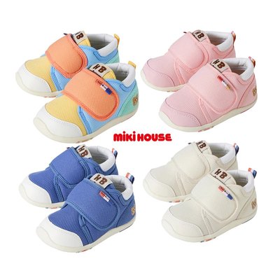 日本直邮日潮 MIKIHOUSE HB 中国制魔术贴学步鞋二段童鞋一段轻便