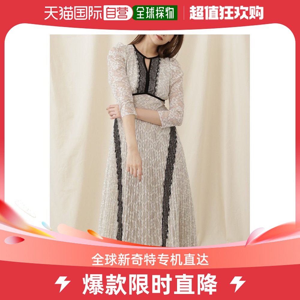 日本直邮JILL by JILL STUART JILL by JILLSTUART 女士丝绒拼接