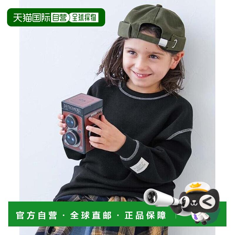 devirock 可选纯色&满印设计 华夫格 长袖T恤 儿【付后1h可退】