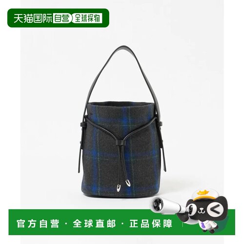 日本直邮UNITED ARROWS green label relaxing 两用桶形单肩包 钴