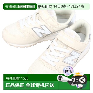 日本直邮New Balance 儿童运动鞋 YV996 BA3 灰白色 OFFWHITE 17-