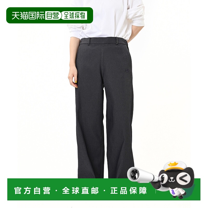 1h可退 日本直邮New balance 女士 宽松直筒弹力牛仔裤 UPF40+防