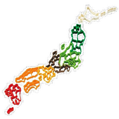 【日本直邮】Akebono曙产业饼干模具 日本都道府县形状模具套装SE