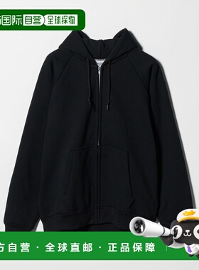 1h可退 日本直邮CAMBER男装宽松半拉链连帽卫衣 舒适保暖热感内里