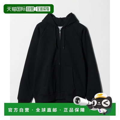 1h可退 日本直邮CAMBER男装宽松半拉链连帽卫衣 舒适保暖热感内里