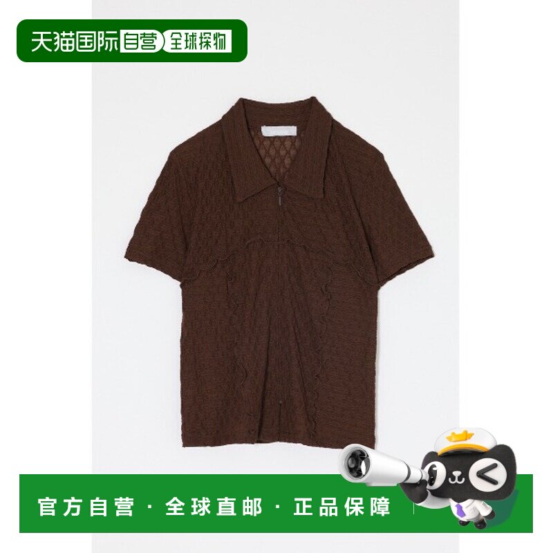 日本直邮MOUSSY 女士 蕾丝拉链衬衫 010JAA807431图片