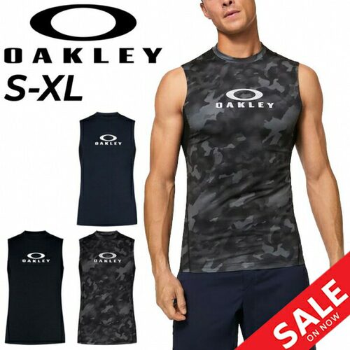 日本直邮OAKLEY 男士运动背心 吸汗速乾 UV防护 训练健身/FOA4050