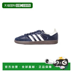 夜海军蓝 日本直邮adidas 橡胶 SAMBA 白色 运动鞋