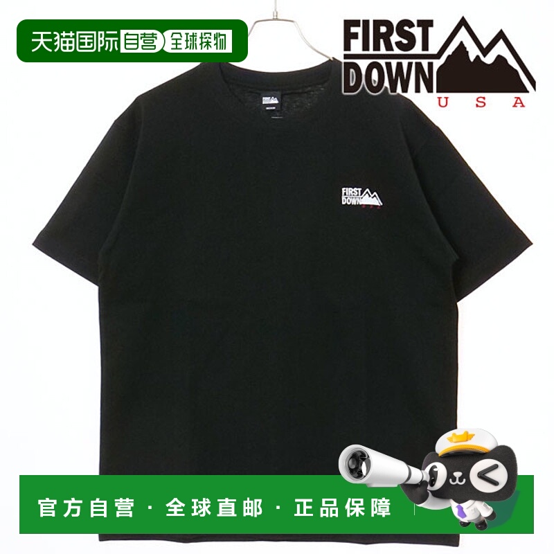 日本直邮First Down Logo 短袖T恤 [F801042-06 SS25] 男士短袖纯