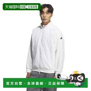 日本直邮adidas 高尔夫保温拼接全拉链夹克 [JVU97-JL7952] 户外