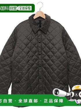日本直邮Barbour Heritage Liddesdale 绗缝棉服灰色男士MQU0240