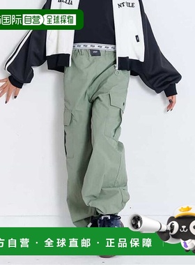 1h可退 日本直邮官方授权 ALGY 前字母印花工装裤