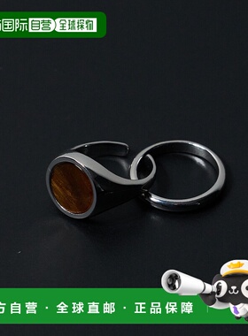 日本直邮WEGO 男女同款双环图案戒指套装 WE24AW09SG0014合金