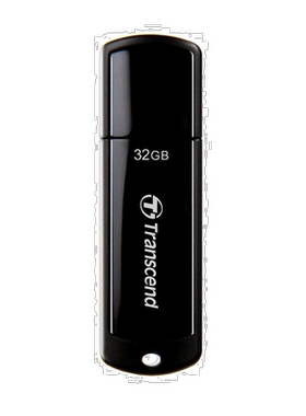 【日本直邮】创见Transcend U盘USB储存器32GB USB3.1带盖黑色