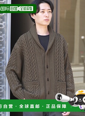 1h可退 日本直邮JIGGYS SHOP 男士可水洗休闲宽松针织开衫外套 21