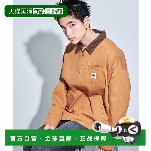 日本直邮WEGO 2024秋冬新款拉链工装夹克 WE24AU09M0004服饰