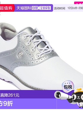 日本直邮FootJoy 女士 FJ TRADITIONS 无钉高尔夫球鞋 97897 白色