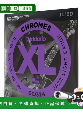 【日本直邮】达达里奥电吉他弦Furattowaundo 0.011至0.050 ECG24