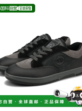 日本直邮AIRWALK ENIGMA LOW 男士低帮运动鞋黑色（AWC1004-BLACK