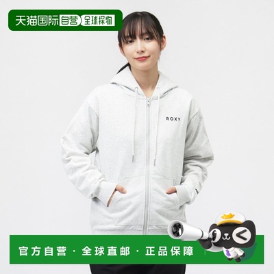 日本直邮ROXY 女士户外休闲历史标志拉链连帽卫衣 RZP254027