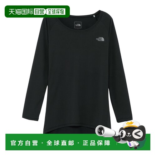 日本直邮THE NORTH FACE/北面 短袖宽松印花T恤 女款 NUW12601-K