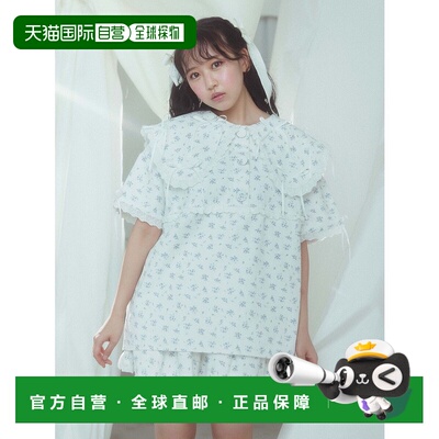 1h可退 日本直邮merry jenny 女士花卉图案迷你半身裙 2825108007