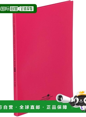 【日本直邮】Licht Love 透明平底书 A4 20 口袋红色 N5061-3