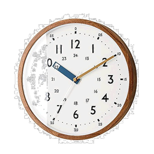 【日本直邮】INTERFORM 时尚简约电波挂钟 CL-2937BL