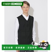 V领针织背心 1h可退 舒适 CRESTBRIDGE 男装 日本直邮BLACK LABEL