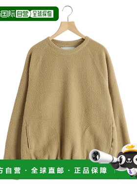 日本直邮Toyo Enterprise GOLD：Super 140s 羊毛抓绒插肩圆领衬