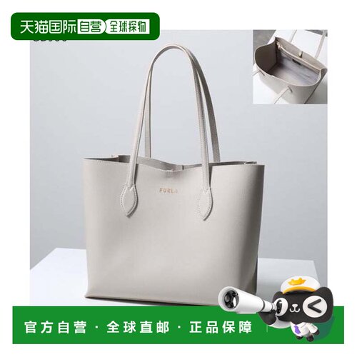 日本直邮Furla 托特包 ERA M 皮革 GDJ00 PERLA-E 单肩包象牙白