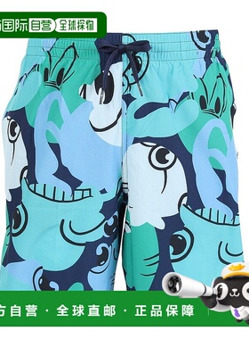 日本直邮Nike AF1印花7分水陆两用运动短裤 [NESSF552-N364]耐克