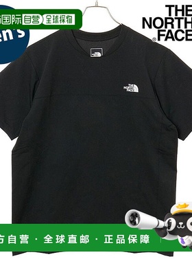 日本直邮 S/S Tech Crew 短袖T恤 [NT22599-K SS25] 黑色速干北面