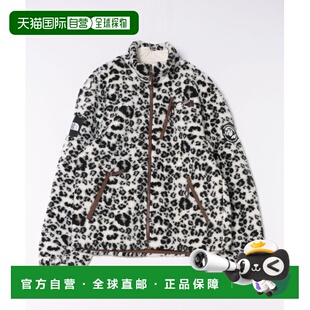 日本直邮THE NORTH FACE 男女同款 抓绒外套 豹纹设计  12500140