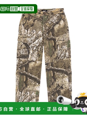 1h可退 日本直邮HUF 男女同款八十九 REALTREE联名棉质宽松工装裤