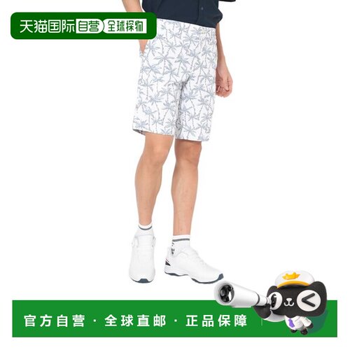 日本直邮Callaway 卡拉威高尔夫服饰 弹力多臂棕榈树满印短裤 C26