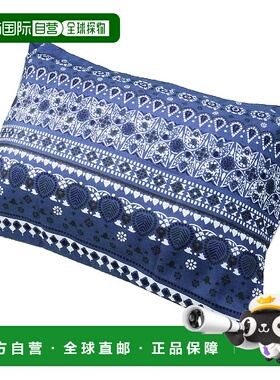 【日本直邮】西川SEVENDAYS 枕套 蓝色 适合枕头尺寸63X43cm 北欧