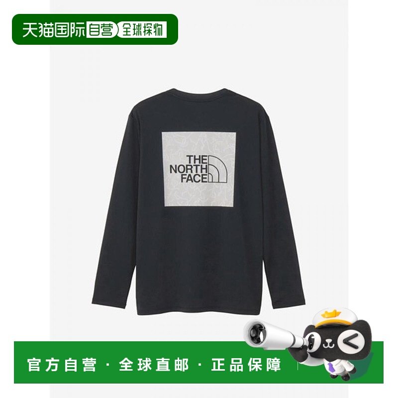 日本直邮THE NORTH FACE 男士长袖 Blind Runner T恤 (NT82594-K),运动服/休闲服装,运动T恤,淘宝优惠券,粉丝福利购,淘宝优惠卷